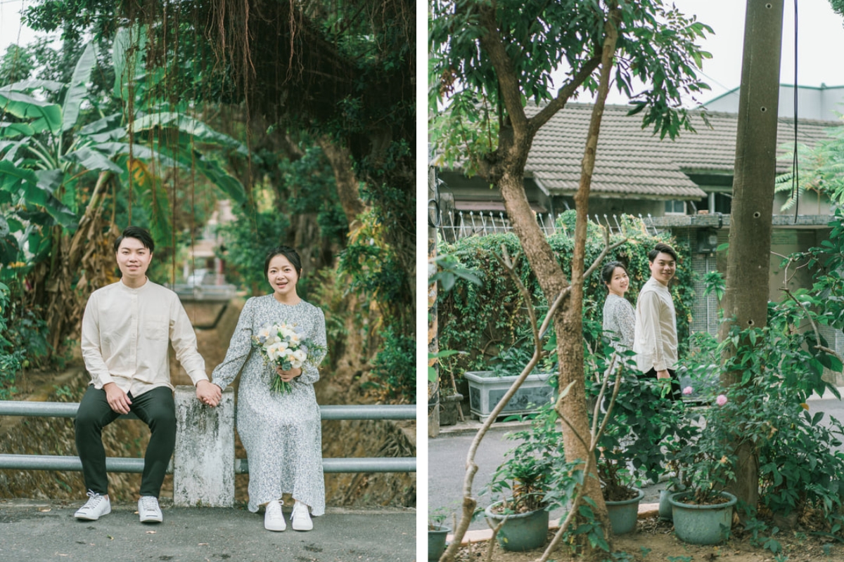 Taiwan Pre-Wedding Photoshoot Waterfront Cafe Streets Playground by  on OneThreeOneFour 23