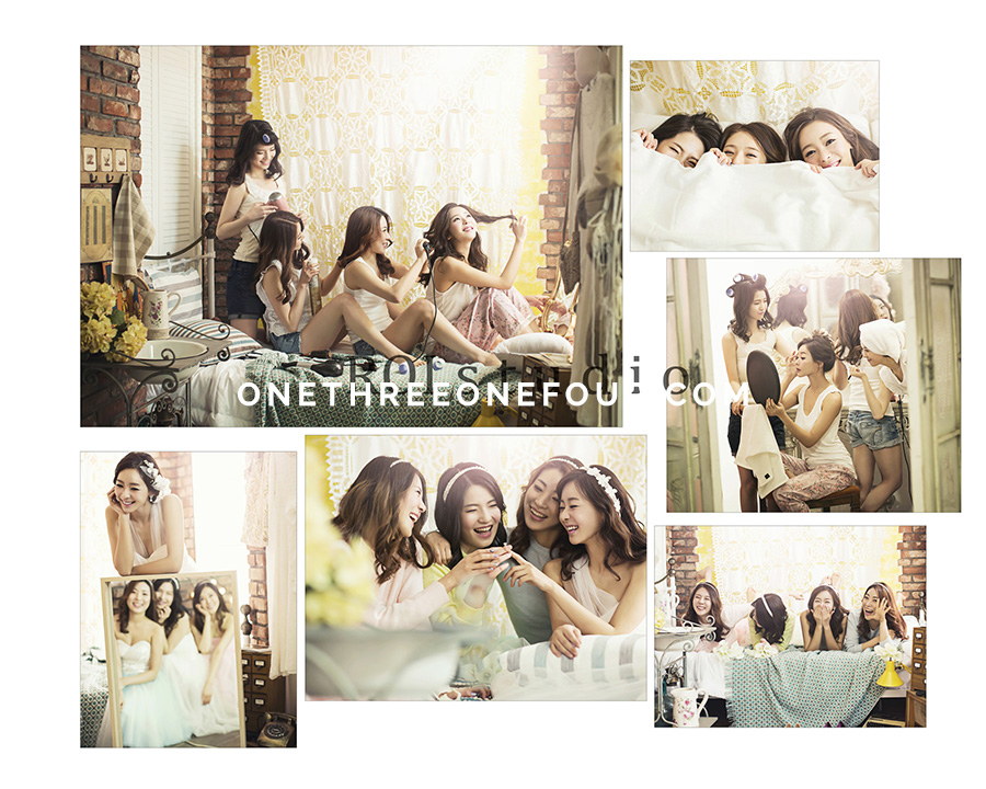 Korean Wedding Studio Photography: Modern Chic Set & Hanbok by Roi Studio on OneThreeOneFour 24