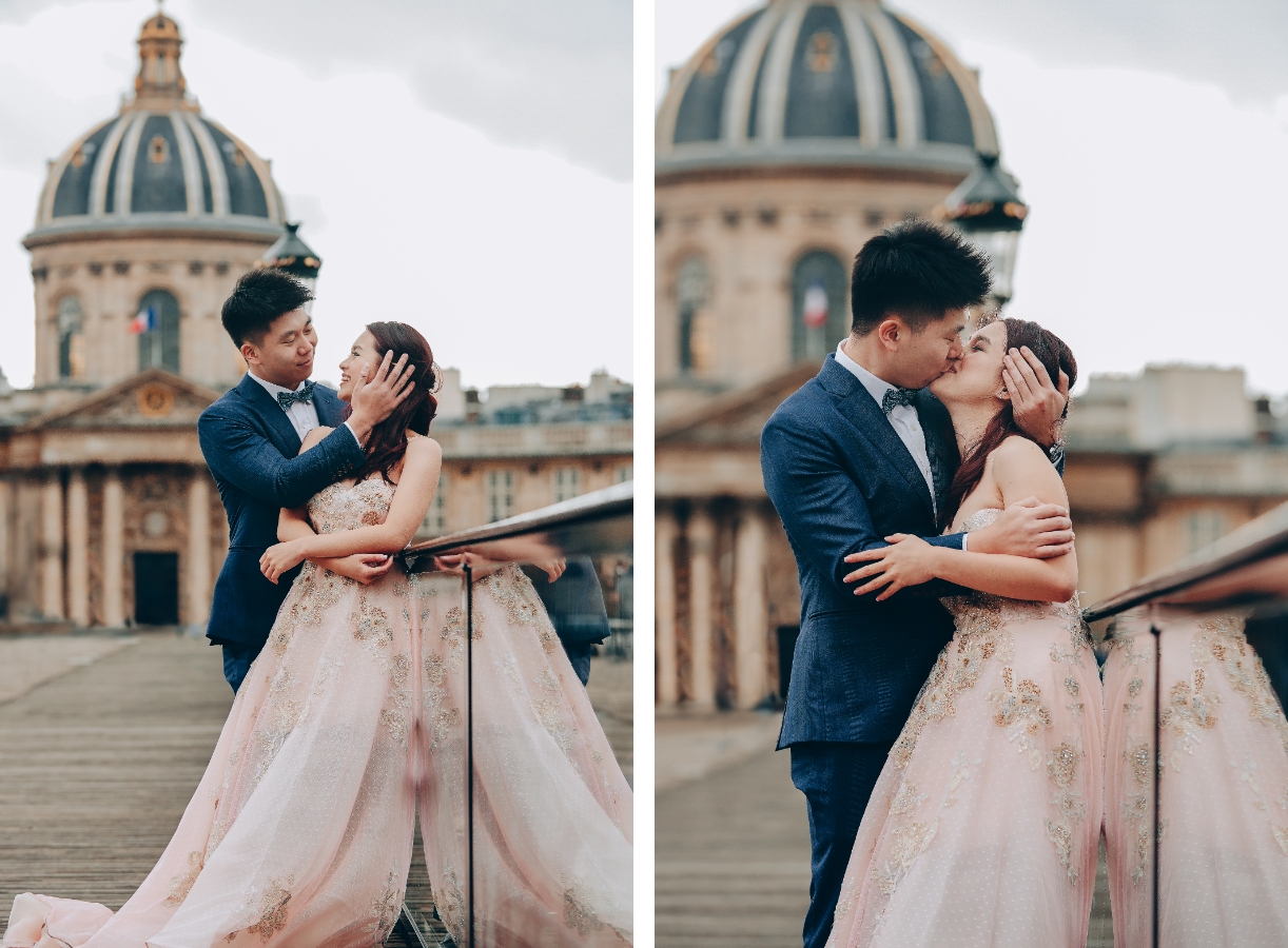 Paris Pre-Wedding Photography for Singapore Couple At Eiffel Tower And Palais Royale  by Arnel on OneThreeOneFour 18