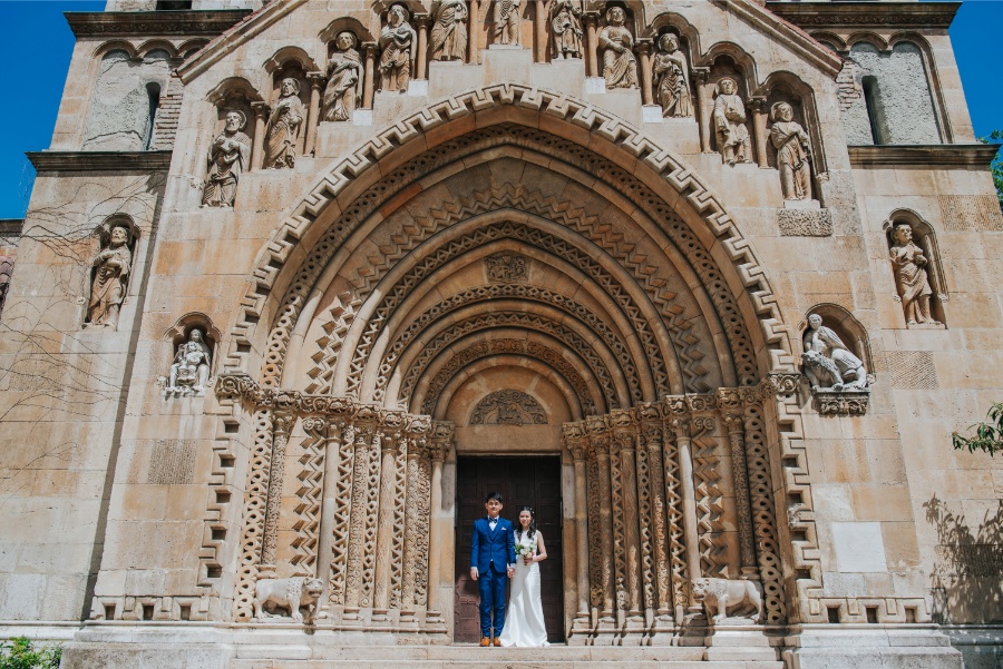 J&W: Budapest Full-day Pre-wedding Photoshoot around Castle Hill by Drew on OneThreeOneFour 32