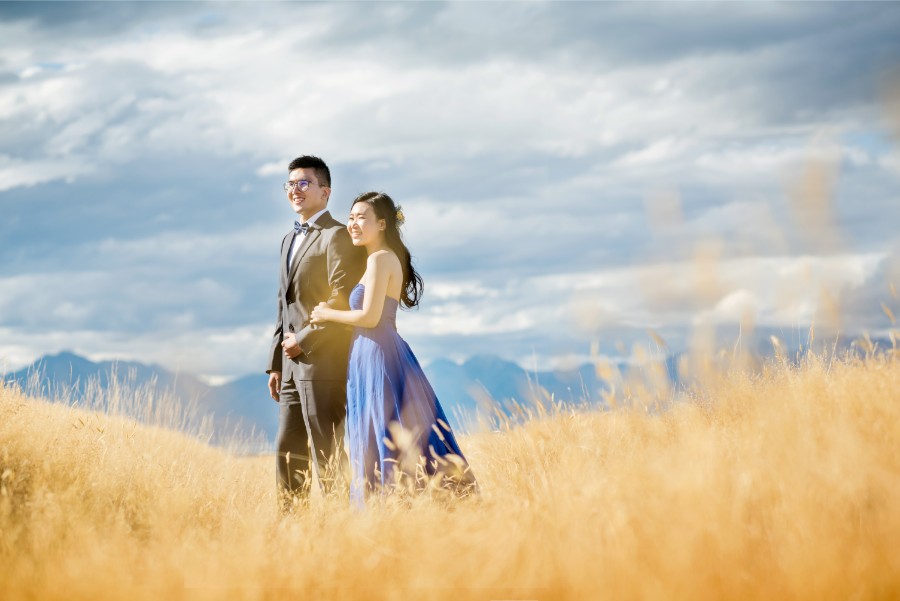 New Zealand Starry Night Prewedding Photoshoot with Alpaca Farm  by Mike on OneThreeOneFour 13