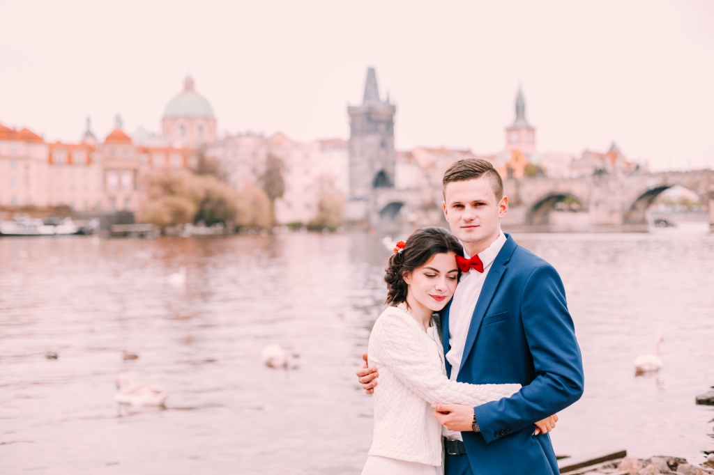 Prague Pre-Wedding Photography At Garden Of The Ramparts In Spring  by Vickie on OneThreeOneFour 15