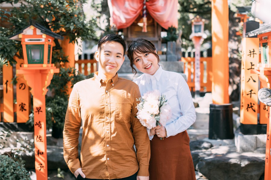 E&L: Kyoto Pre-wedding Photoshoot at Nara Park and Gion District by Jia Xin on OneThreeOneFour 0