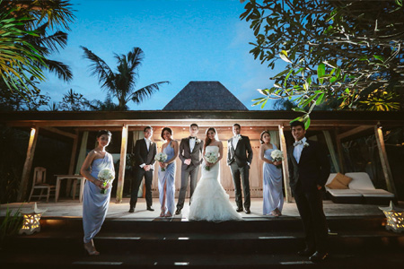 Destination Wedding in Bali Villas Wedding Khayangan Estate