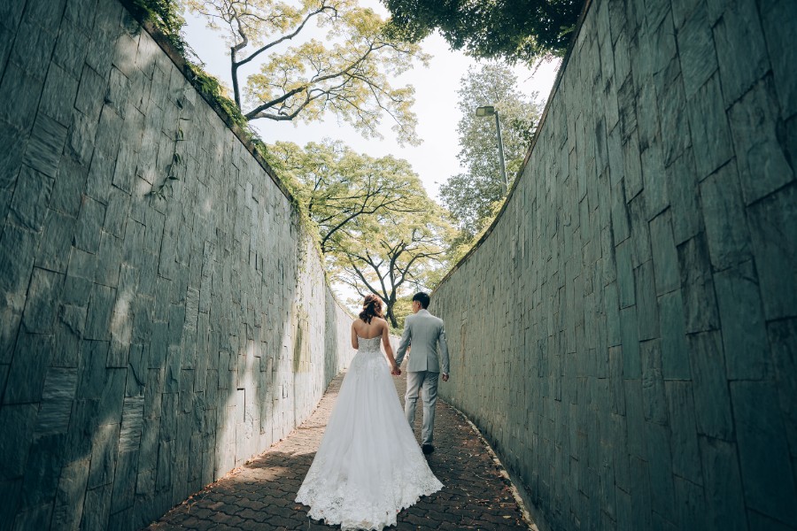 B&LY: Fort Canning, beach and Marina Bay Sands pre-wedding by Michael on OneThreeOneFour 8