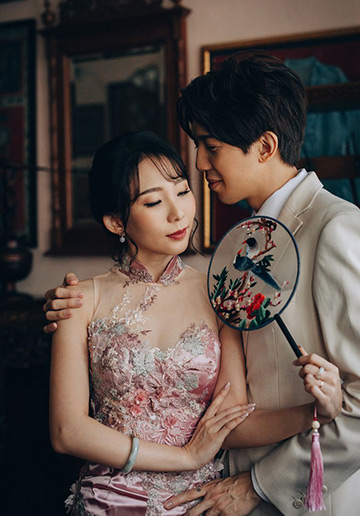 Oriental and Peranakan-inspired Prewedding Photoshoot