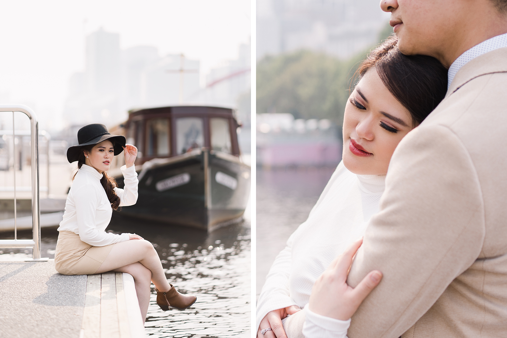 Melbourne Pre-Wedding at Lavender Farms and around the city by Freddie on OneThreeOneFour 10