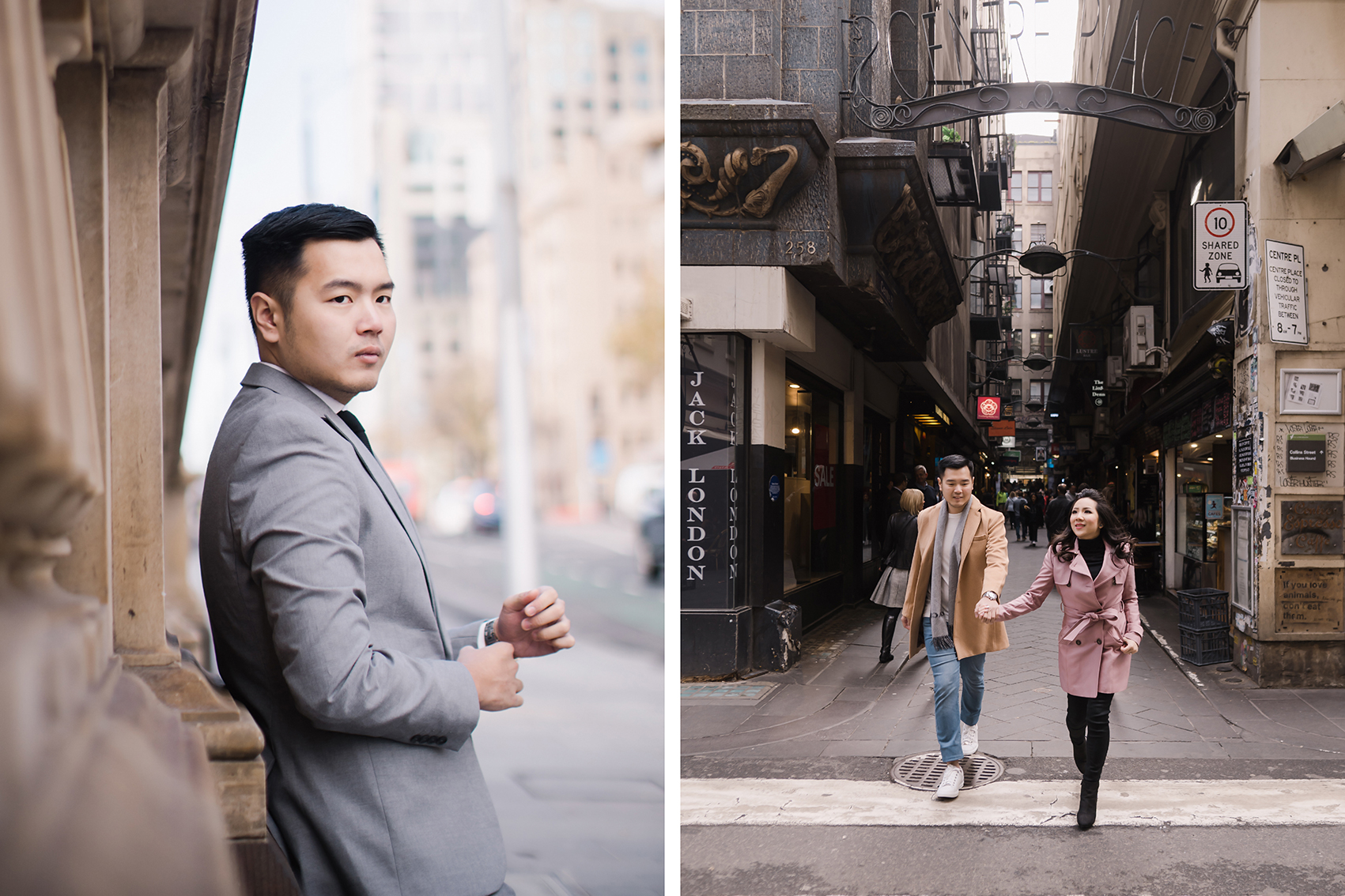 B&C: Pre-wedding in the heart of Melbourne City by Freddie on OneThreeOneFour 12