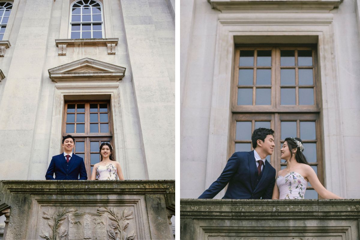 倫敦婚纱拍攝 - 在三一學院、參議院大廈和菲茨比利斯烘焙坊 by Dom on OneThreeOneFour 20