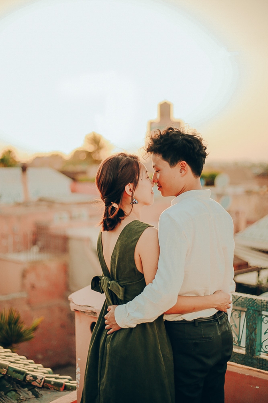 Morocco Pre-Wedding Photoshoot At Marrakech - Le Jardin Secret And Djemma El Fna Tower by Rich on OneThreeOneFour 20