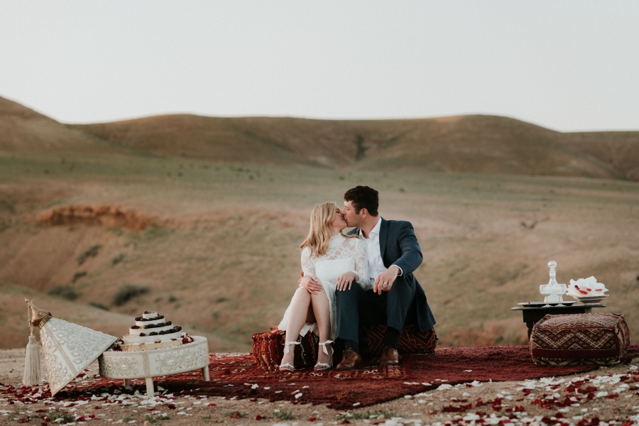 Morocco Desert Elopement And Couple Photoshoot  by A.Y. on OneThreeOneFour 20