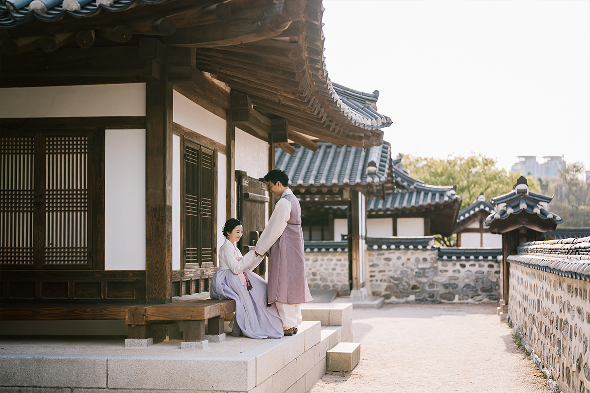 Australia Couple Hanbok Photoshoot in Korea by Jungyeol on OneThreeOneFour 17