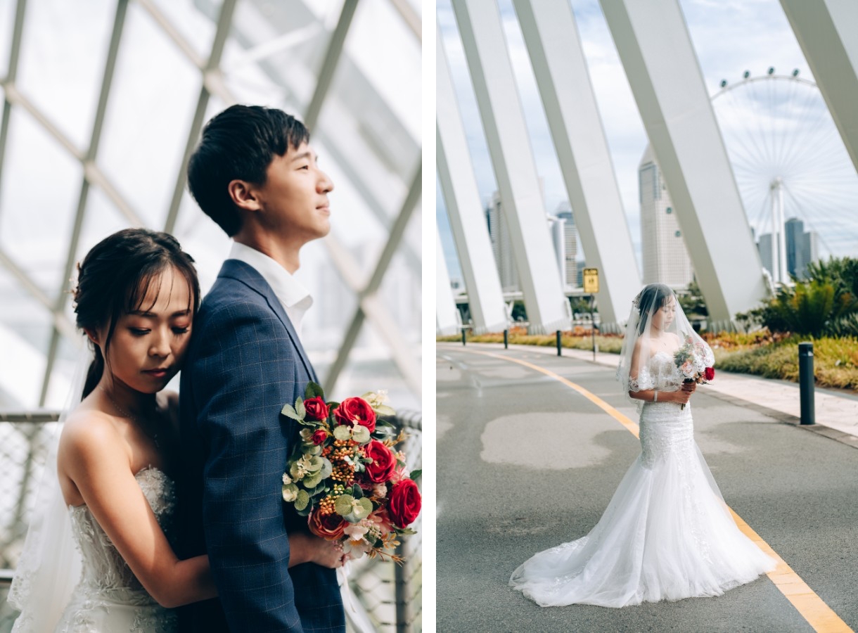 F&N: Cutest couple pre-wedding at Jurong Lake, Gardens by the Bay & Jewel by Grace on OneThreeOneFour 24