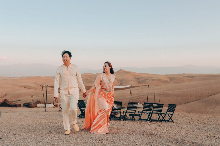Morocco Surprise Proposal And Casual Couple Photoshoot At Agafay Desert by AW on OneThreeOneFour 19