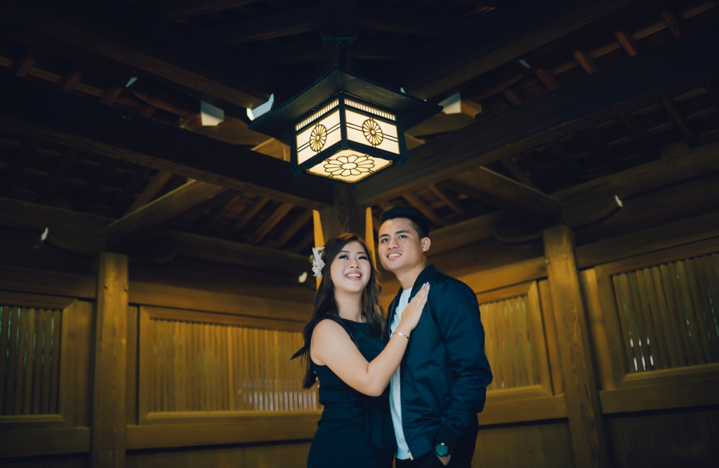 Japan Tokyo Casual Couple Photoshoot At The Shrine And Night Shopping Street  by Lenham on OneThreeOneFour 4