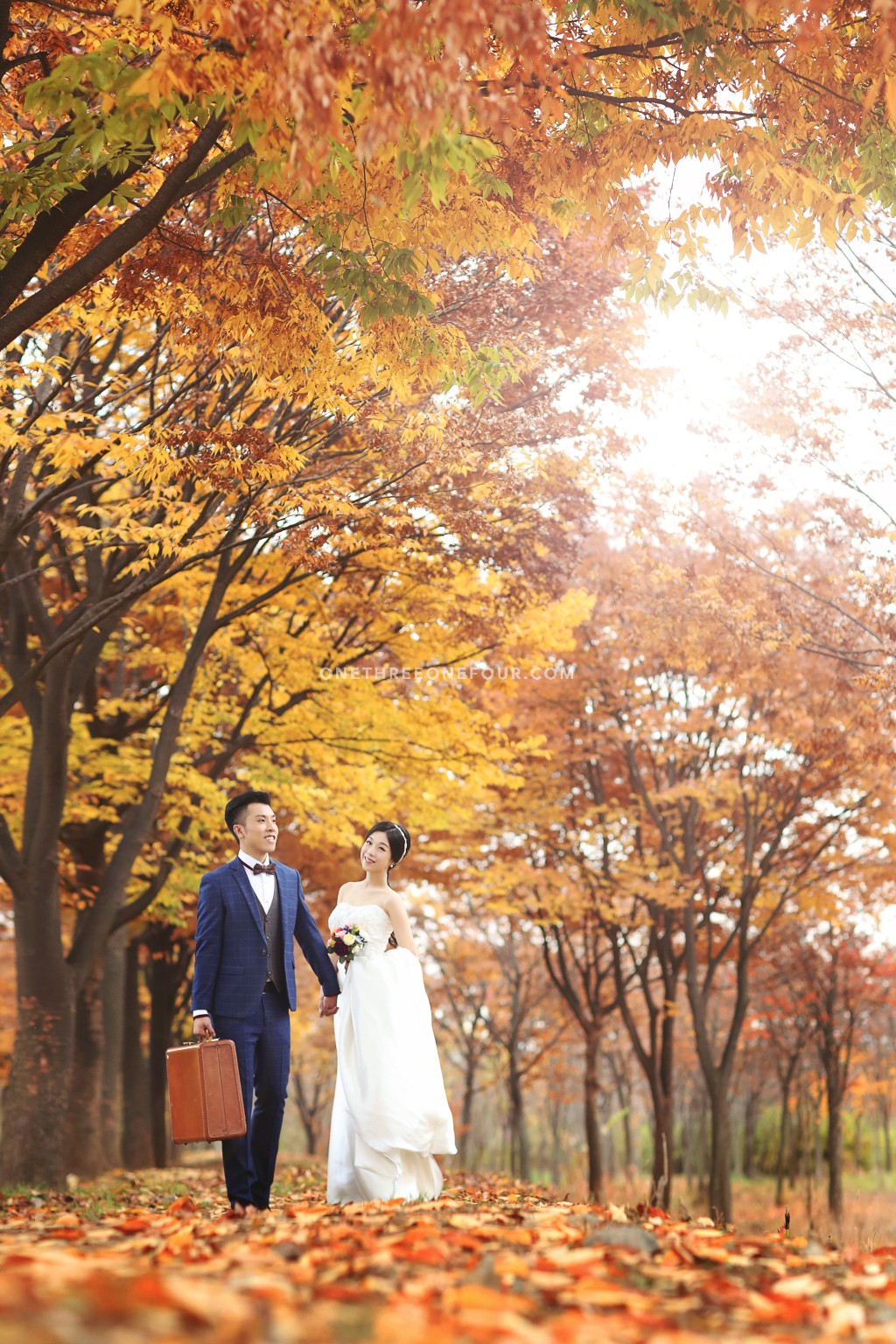Studio Bong Korea Autumn Outdoor Pre-Wedding Photography - Past Clients by Bong Studio on OneThreeOneFour 15