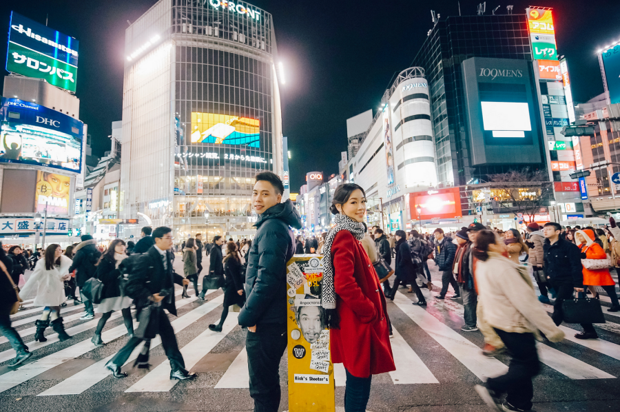 日本東京婚紗拍攝地點 - 新宿御苑 & 涩谷站前十字路口 by Lenham  on OneThreeOneFour 18