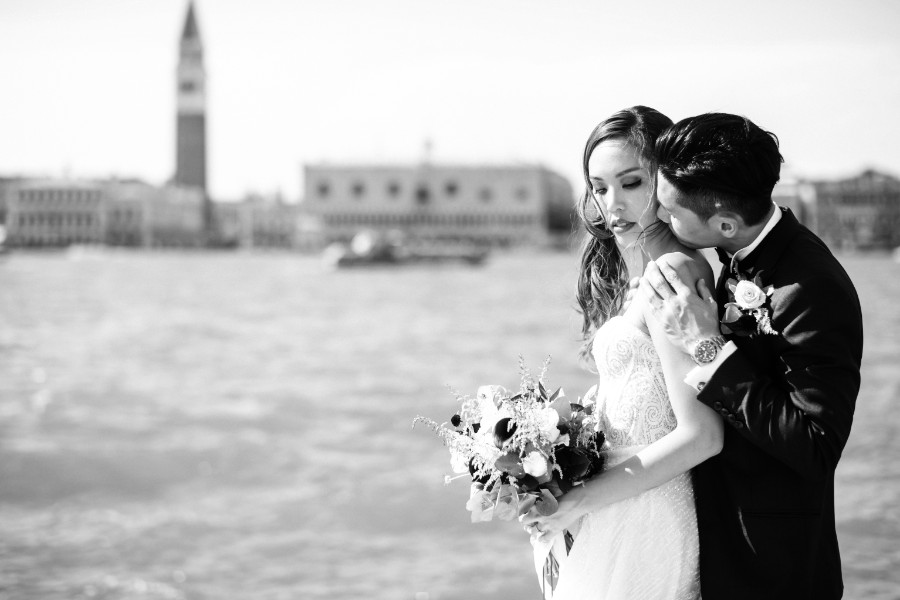 G&B: Venice pre-wedding on a Venetian boat cruising along the river by MS on OneThreeOneFour 9