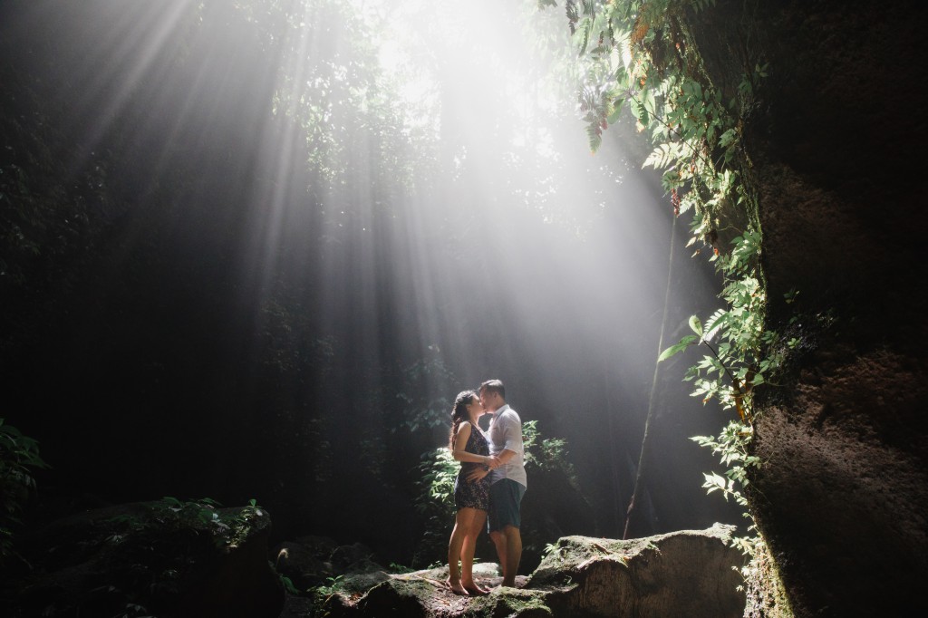 Pre-Wedding Photographer In Bali: Photoshoot At Mount Batur, Kintamani Forest, Cepung Waterfall And Tegal Wangi Beach by Hendra  on OneThreeOneFour 17