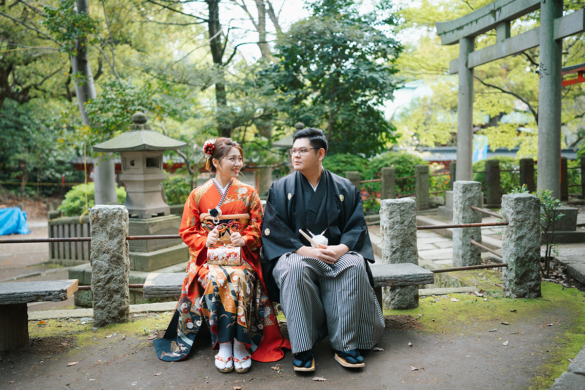 Sakura Prewedding Photoshoot Amidst Mt. Fuji and Tokyo's Full Bloom by Dahe on OneThreeOneFour 2