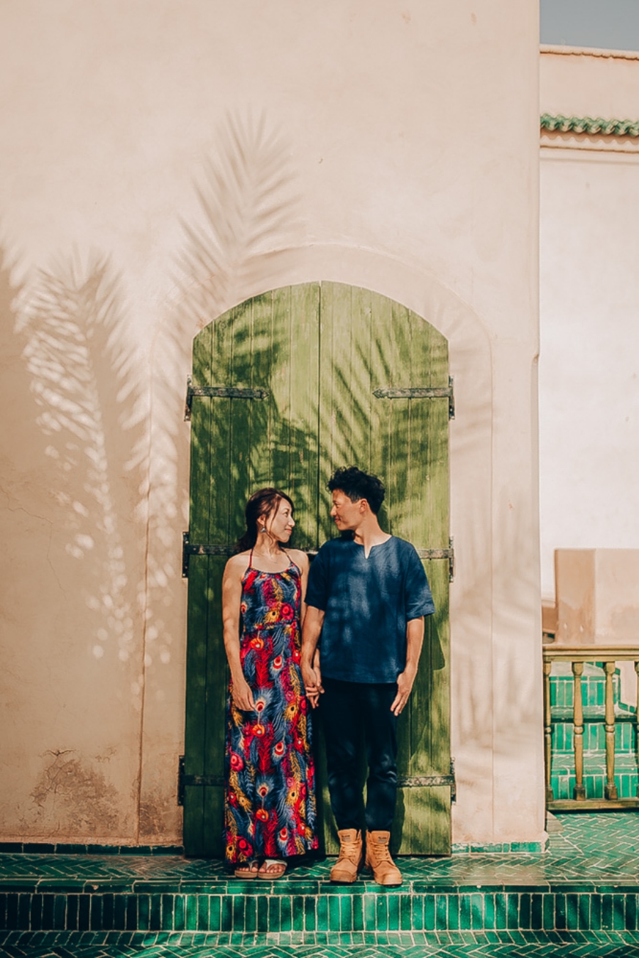 Morocco Pre-Wedding Photoshoot At Marrakech - Le Jardin Secret And Djemma El Fna Tower by Rich on OneThreeOneFour 2