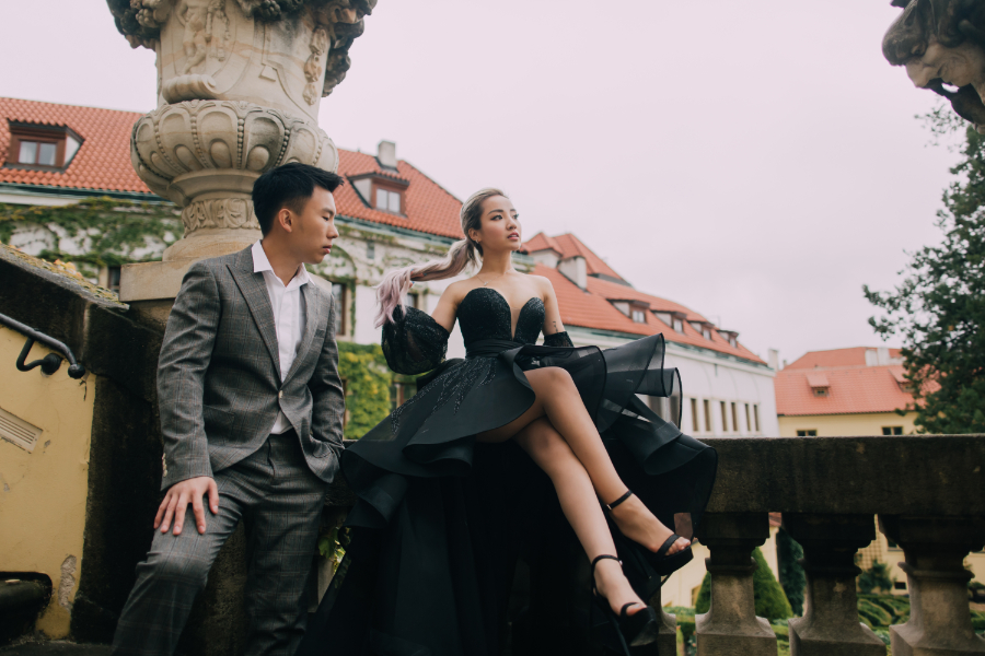Naomi & Hann's Wedding Photoshoot in Prague by Nika on OneThreeOneFour 19