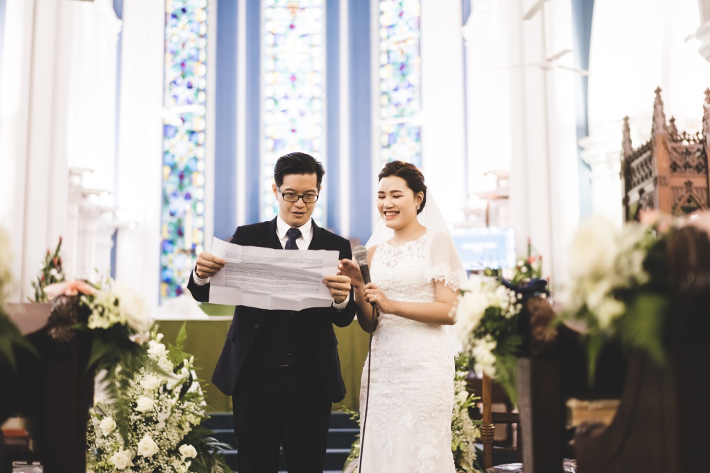 Singapore Wedding Day Photography At St. Andrew's Cathedral  by Michael on OneThreeOneFour 24