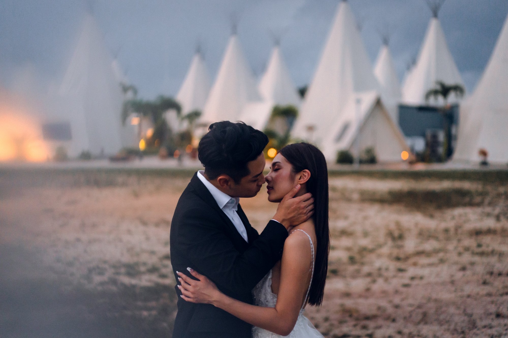 Bintan Pre-Wedding Photoshoot: Xiao Qian & Xavier's Romantic Shoot at ANMON Resort, Blue Lake, Sand Dunes & ATV Adventure by HS on OneThreeOneFour 5