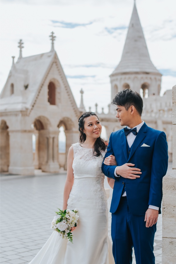 J&W: Budapest Full-day Pre-wedding Photoshoot around Castle Hill by Drew on OneThreeOneFour 14