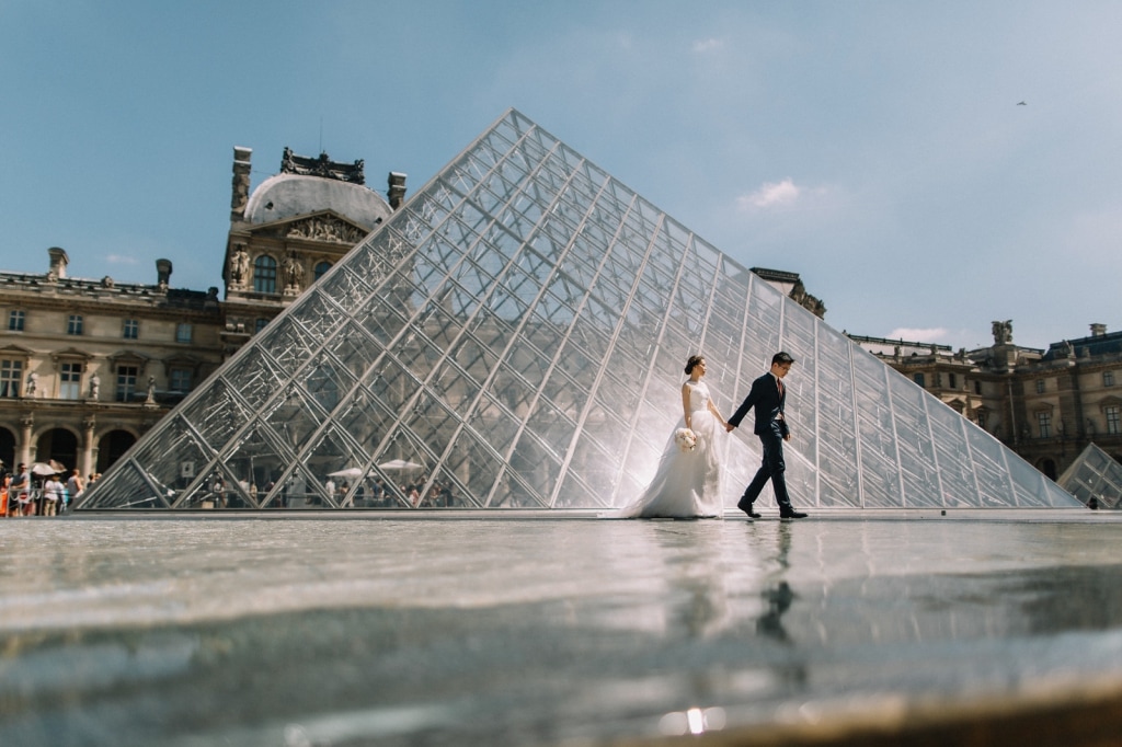 Paris Wedding Photo Session Arc de Triomphe by Vin on OneThreeOneFour 21