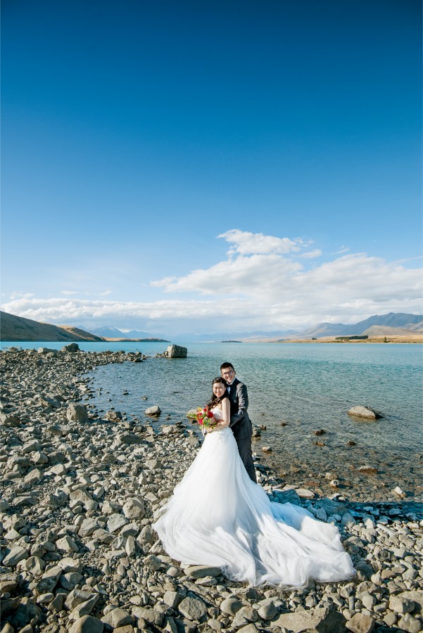 New Zealand Starry Night Prewedding Photoshoot with Alpaca Farm  by Mike on OneThreeOneFour 17