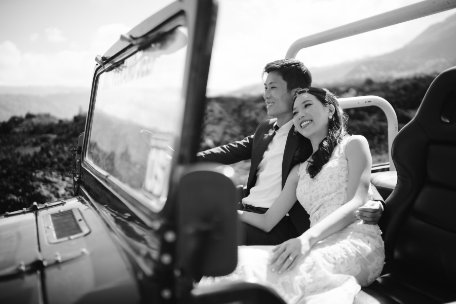 Exploring Love in Bali: Meng Yee & Wei Xin's Jeep Adventure on Mount Batur's Black Lava Fields by Hendra on OneThreeOneFour 20