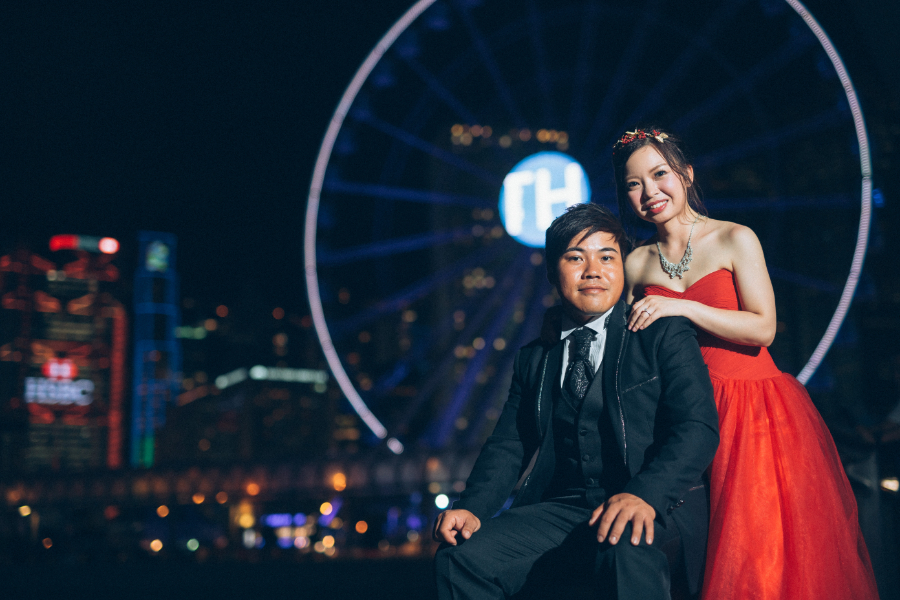 Hong Kong Outdoor Pre-Wedding Photoshoot At Disney Lake, Stanley, Central Pier by Felix on OneThreeOneFour 21