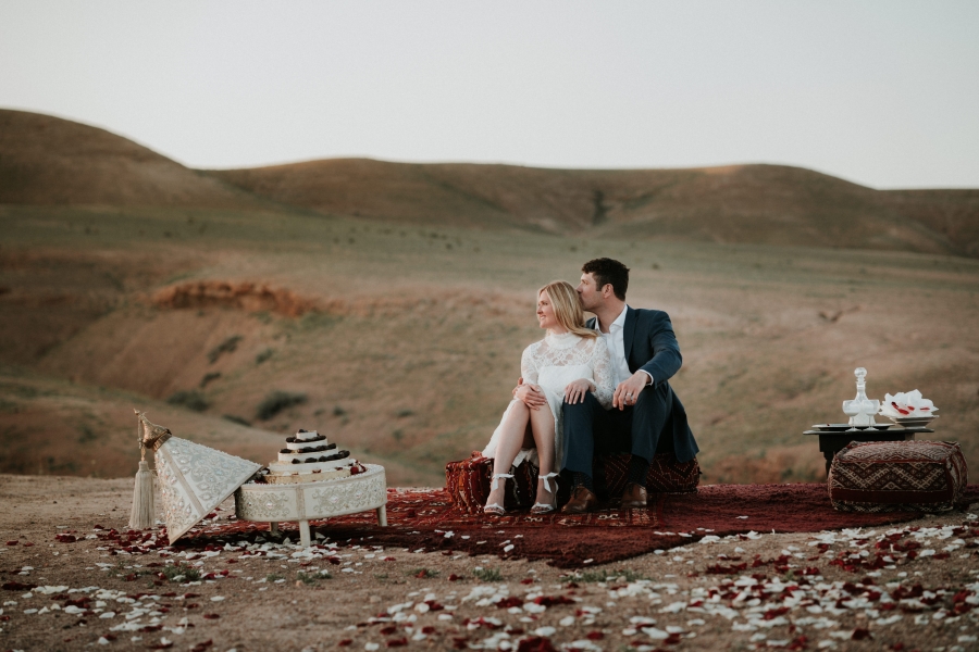 Morocco Desert Elopement And Couple Photoshoot  by A.Y. on OneThreeOneFour 19