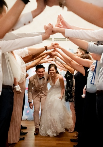 Singapore Wedding Day Photography - Church Wedding And Intimate Lunch & Dinner Banquet