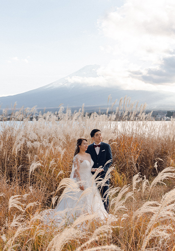 Tokyo Autumn Pre-wedding and Kimono Photoshoot 