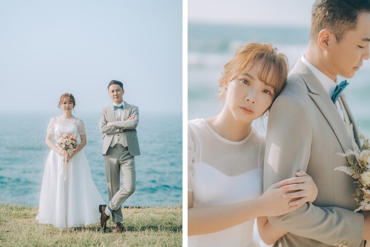 Taiwan Pre-Wedding Photoshoot Ferry Ride Pier Old Town Sea Beach by  on OneThreeOneFour 39