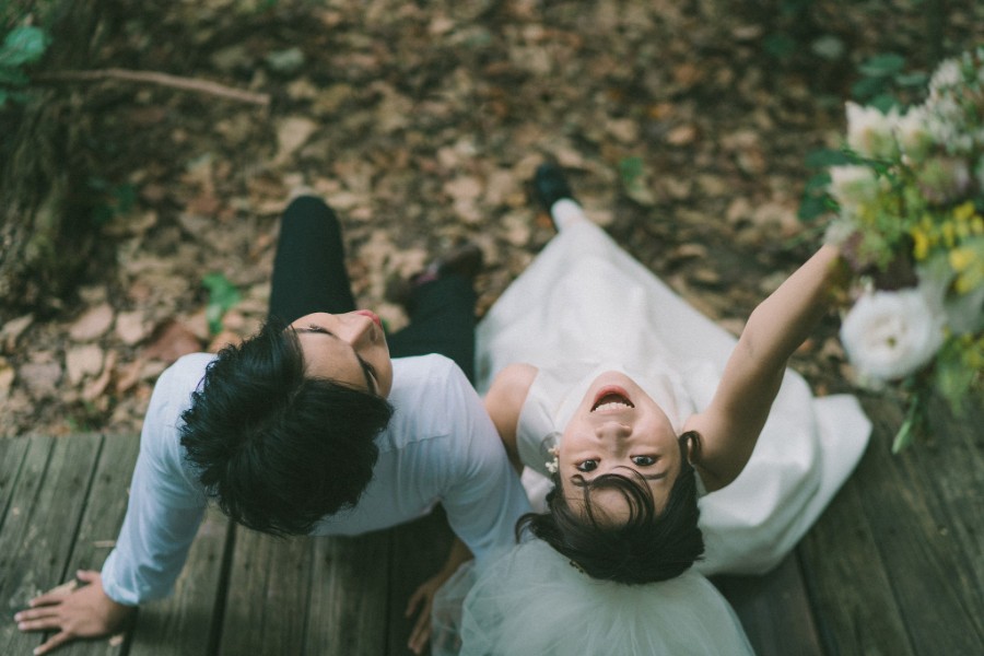 Forest Intimate Pre-wedding Photoshoot | Taiwan Prewedding Photoshoot by Star on OneThreeOneFour 9