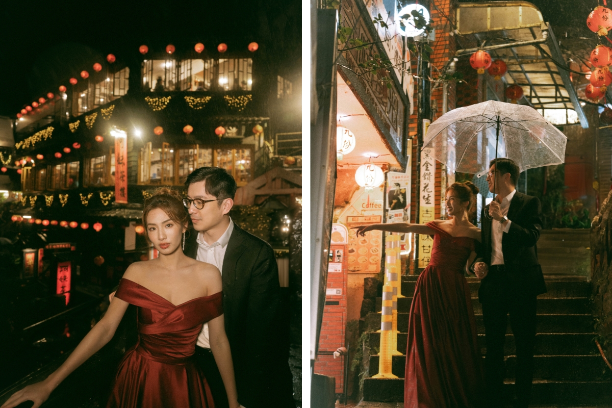 Taiwan Pre-Wedding Photoshoot Dadaocheng Golden Waterfall Jiufen Night Shoot Indoor Studio by OneThreeOneFour on OneThreeOneFour 34