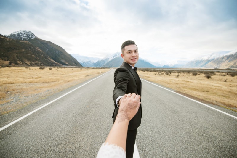 New Zealand Mount Cook Prewedding Photoshoot with Singaporean Couple by Mike on OneThreeOneFour 20