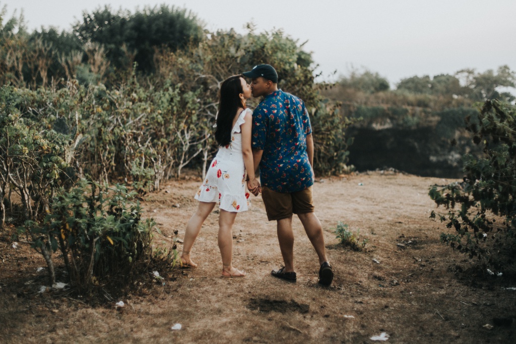 Bali Casual Photoshoot Session At A Hidden Gem For Interracial Couple From Korea And USA  by Hery  on OneThreeOneFour 17