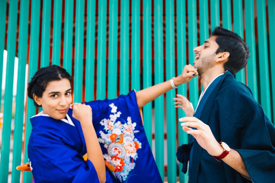 P&K: Indian Kimono Proposal Photoshoot in Kyoto by Daniel on OneThreeOneFour 21
