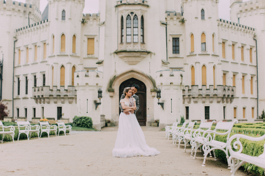 Naomi & Hann's Wedding Photoshoot in Prague by Nika on OneThreeOneFour 24