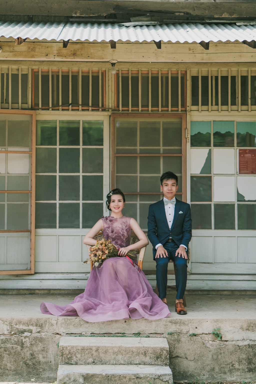 Taiwan Pre-wedding Photoshoot With Traditional Houses And Beautiful Forest Lake  by Star on OneThreeOneFour 10