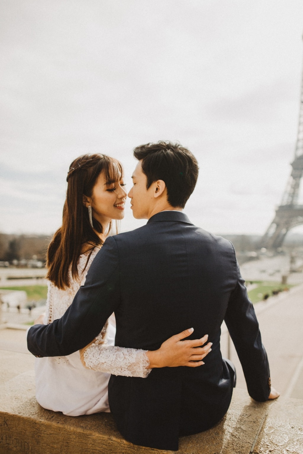 Paris Pre-Wedding Photoshoot for Singapore Couple Around The Eiffel Tower  by LT on OneThreeOneFour 14
