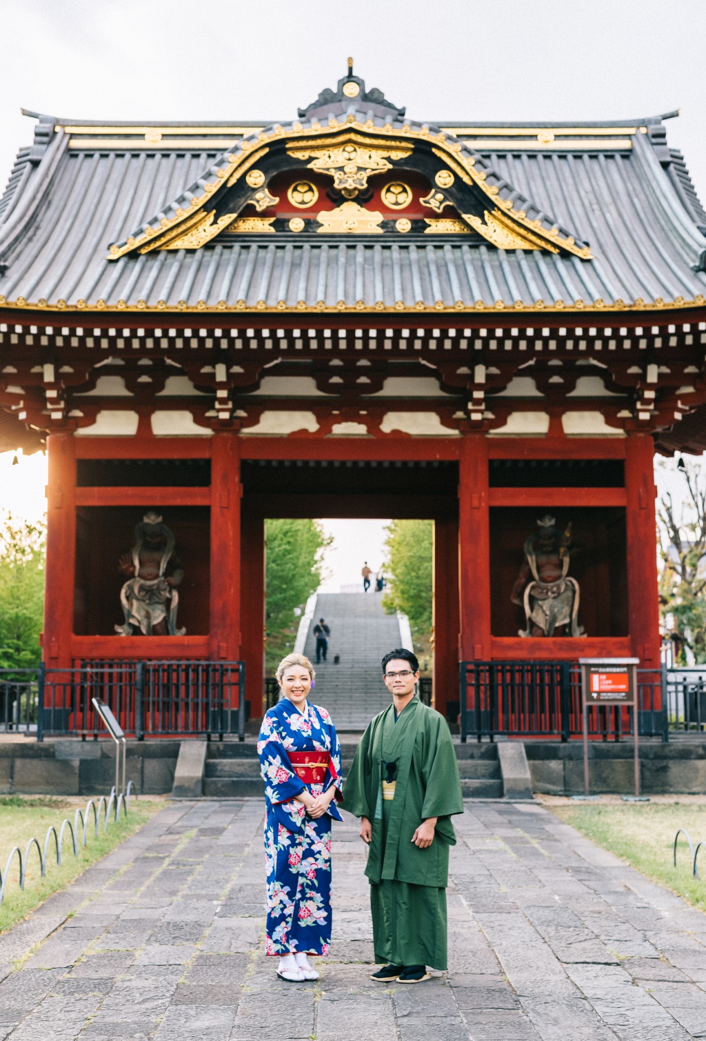 Japan Tokyo Pre-Wedding And Kimono Photoshoot At The Shrine, Tokyo Tower And Shopping Streets  by Nick  on OneThreeOneFour 10