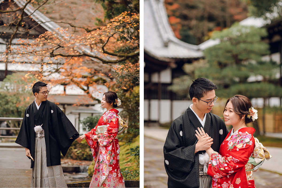 Kyoto & Nara Autumn Pre-Wedding Photoshoot by Kinosaki on OneThreeOneFour 5