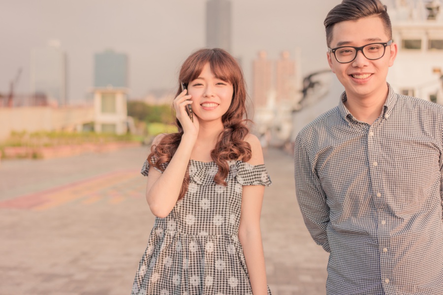 Taiwan Casual Couple Photoshoot At The Harbour And Shopping Street  by Star  on OneThreeOneFour 0