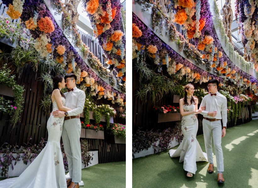 C&NJ: Whimsical pre-wedding at Coney Island, Marina Barrage & Floral Fantasy in Singapore by Samantha on OneThreeOneFour 22