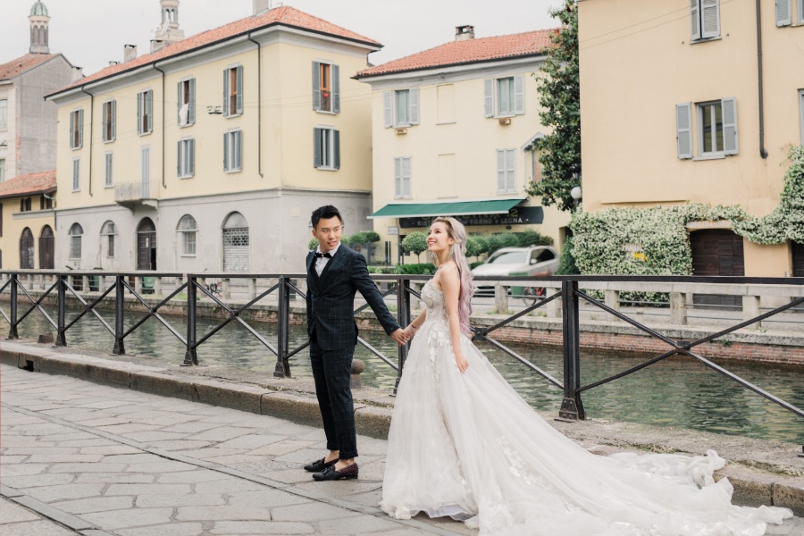Naomi & Hann's Wedding Photoshoot in Milan by Olga on OneThreeOneFour 20